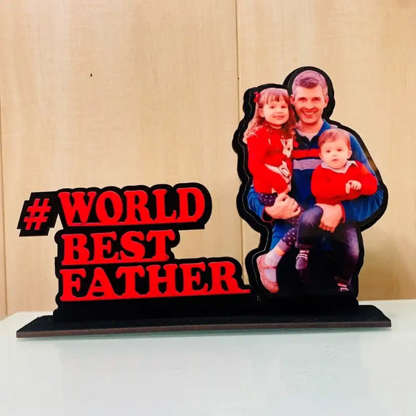 Personalized Fathers Day Table Photo Frame